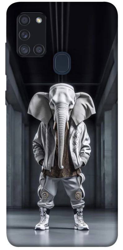 Чохол на Samsung Galaxy A21s Слон v2 фото 1 з 1
