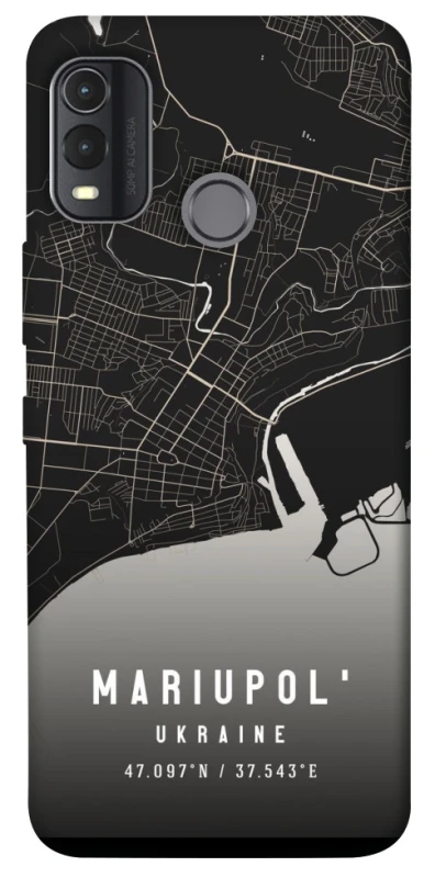 Чехол на Nokia G11 Plus Mariupol map фото 1 из 1