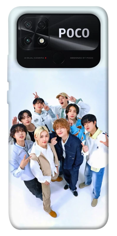 Чехол на Xiaomi Poco C40 Stray Kids v2 фото 1 из 1