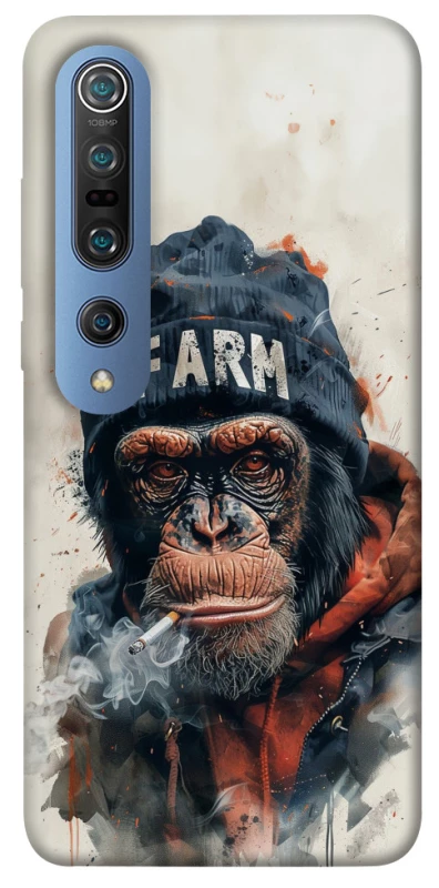 Чехол на Xiaomi Mi 10 / Mi 10 Pro Шимпанзе v3 фото 1 из 1