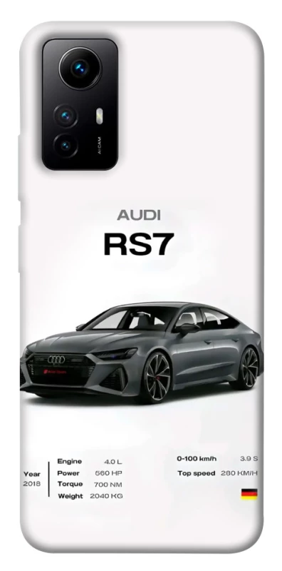 Чехол на Xiaomi Redmi Note 12S Audi RS7 фото 1 из 1