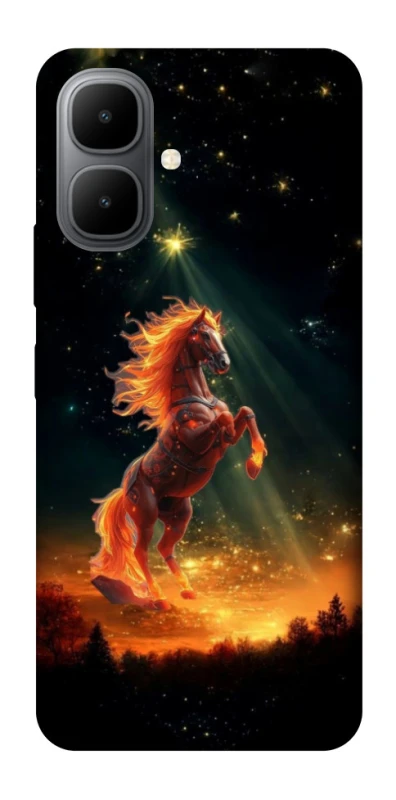 Чохол на Infinix Smart 10 Red Fire Horse ver.2 фото 1 з 1