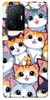 Чехол на Xiaomi 11T / 11T Pro Cute Cat v2 фото 1 из 1
