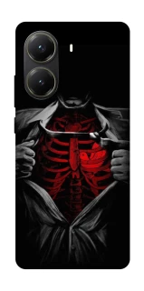 Чохол на Xiaomi Poco X6 Pro Skeleton Heart фото 1 з 1