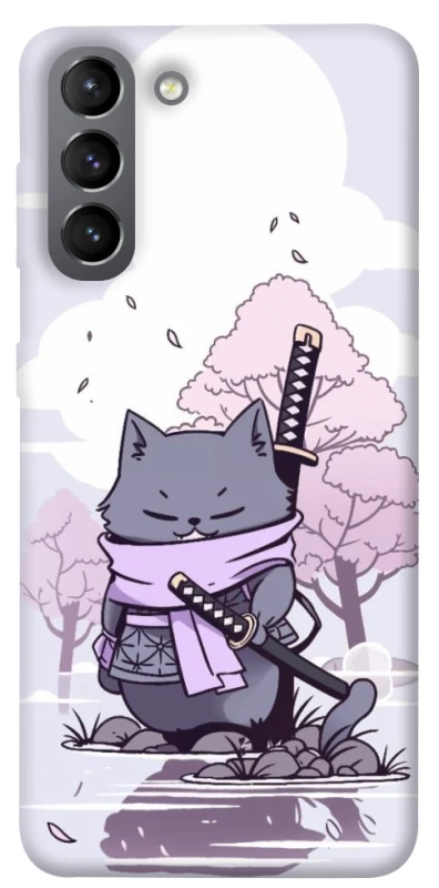 Чохол на Samsung Galaxy S21 Samurai cat фото 1 з 1