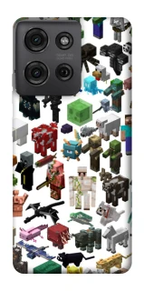 Чохол на Motorola Moto G75 Minecraft v4 фото 1 з 1