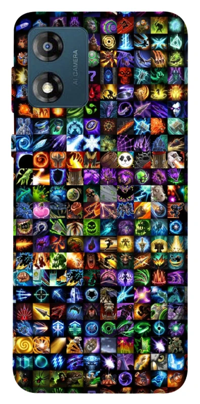 Чехол на Motorola Moto E13 Abilities menu ver.1 фото 1 из 1