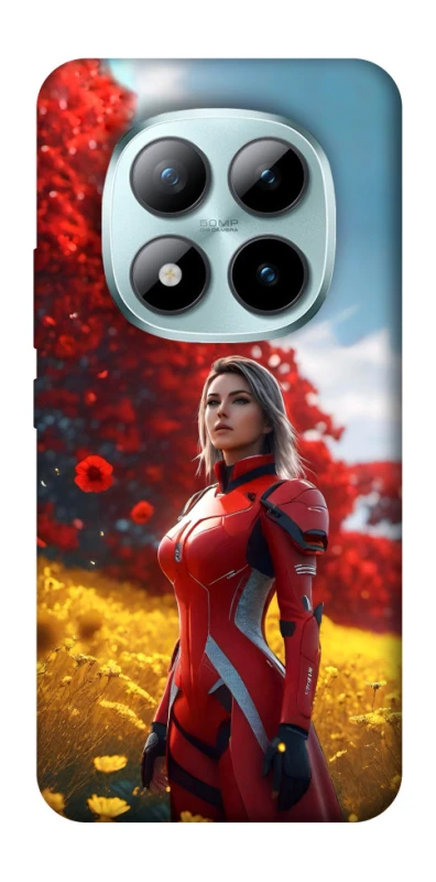 Чохол на Xiaomi Redmi Note 15 Pro+ 5G Cyber space girl ver.5 фото 1 з 1