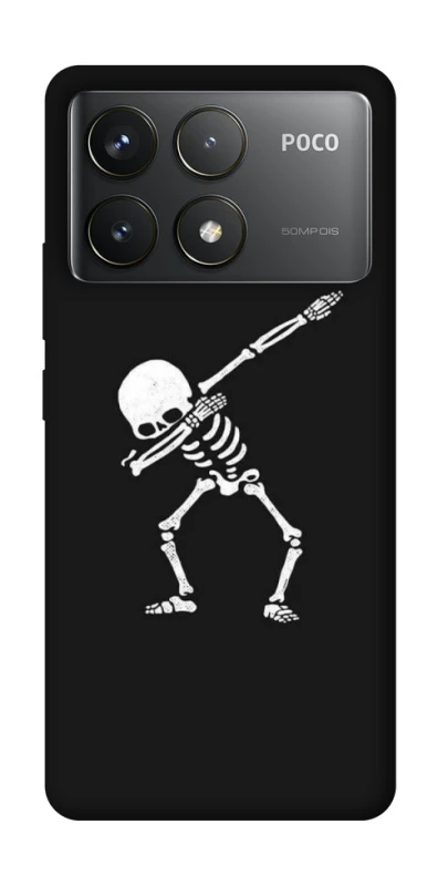 Чохол на Xiaomi Poco F6 Pro Halloween skeleton фото 1 з 1