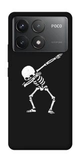 Чехол на Xiaomi Poco F6 Pro Halloween skeleton фото 1 из 1