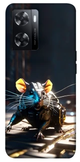 Чехол на Oppo A57s Cyber rat фото 1 из 1