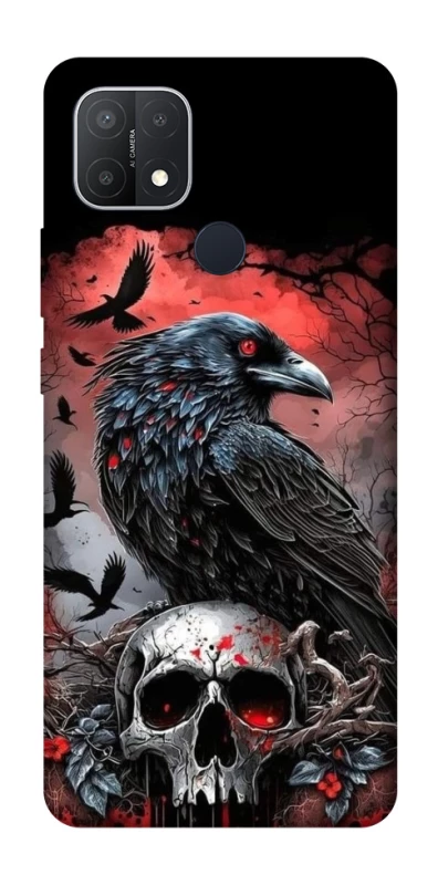 Чехол на Oppo A15s / A15 Death eagle фото 1 из 1