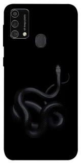 Чехол на Samsung Galaxy M21s Black snake фото 1 из 1