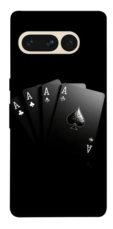 Чохол на Google Pixel 7 Pro Black Cards фото 1 з 1