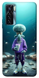 Чехол на TECNO Camon 17 Pro Сквидвард фото 1 из 1