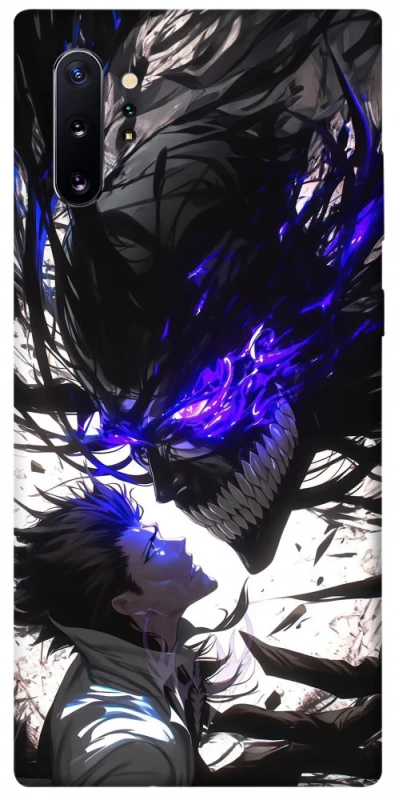 Чехол на Samsung Galaxy Note 10 Plus Black soul anime фото 1 из 1