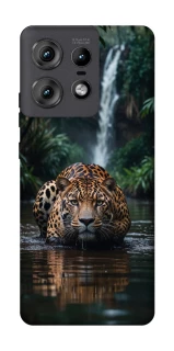 Чохол на Motorola Edge 50 Pro Leopard in water фото 1 з 1