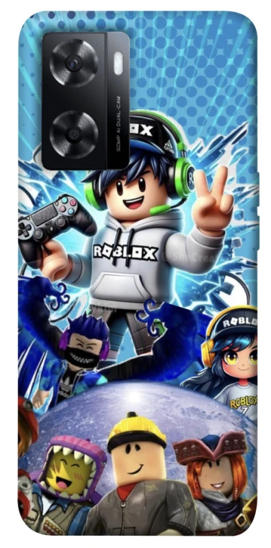 Чохол на Oppo A57s Roblox collage ver.3 фото 1 з 1