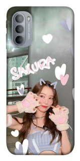 Чохол на Motorola Moto G31 Sakura - LE SSERAFIM фото 1 з 1