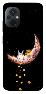 Чохол на Xiaomi Poco M5 Moon rabbit фото 1 з 1