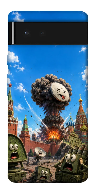 Чохол на Google Pixel 6 Moscow never sleeps ver.7 фото 1 з 1