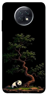 Чохол на Xiaomi Redmi Note 9 5G / Note 9T Panda and tree фото 1 з 1