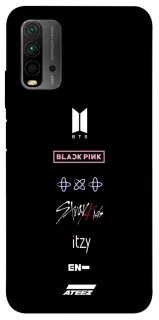 Чохол на Xiaomi Redmi 9T K-pop Logo фото 1 з 1