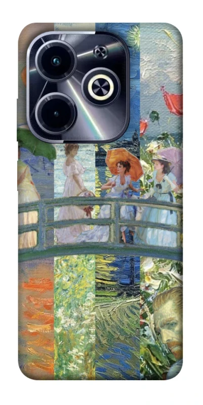 Чохол на Infinix Hot 40i Art collage ver.6 фото 1 з 1