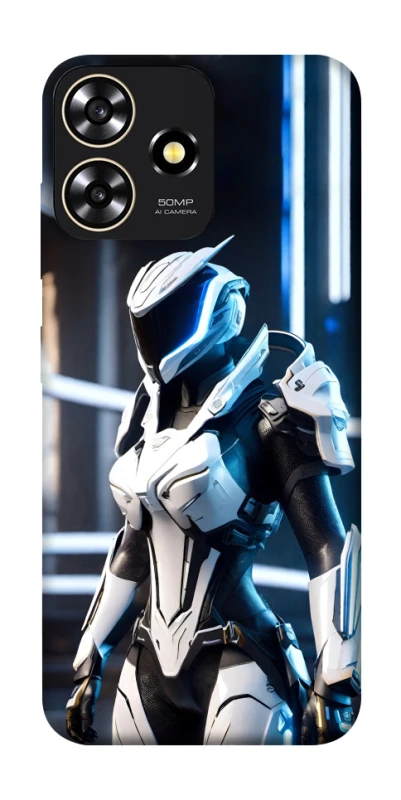 Чохол на ZTE Blade A73 4G Cyber space girl ver.6 фото 1 з 1