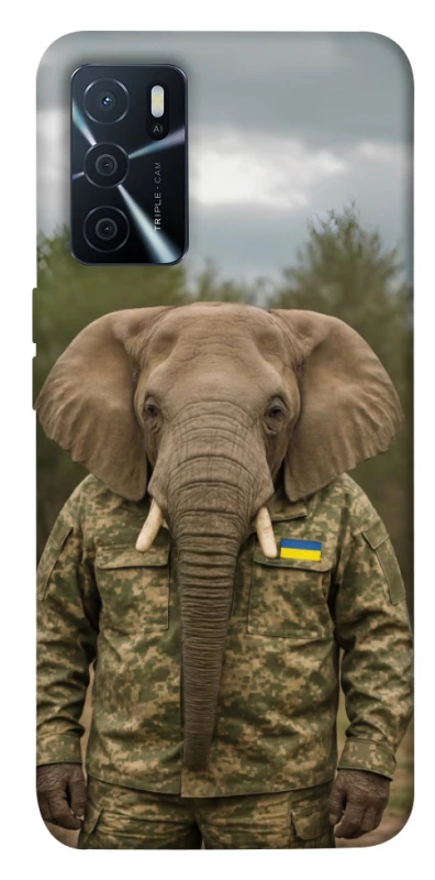 Чохол на Oppo A16s / A16 Слон захисник фото 1 з 1
