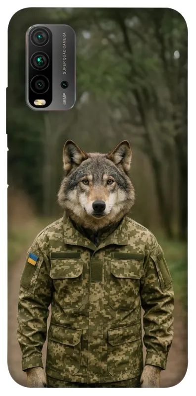 Чохол на Xiaomi Redmi 9T Вовк захисник фото 1 з 1