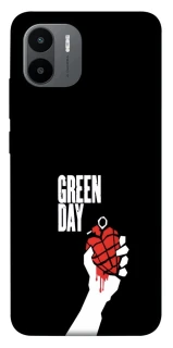 Чехол на Xiaomi Redmi A1+ / Poco C50 / A2+ Green Day logo фото 1 Чехол на Xiaomi Redmi A1+ / Poco C50 / A2+ Green Day logo фото 1 из 1