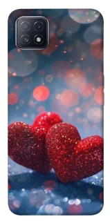 Чехол на Oppo A73 Red hearts фото 1 из 1