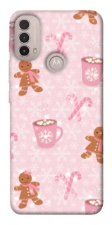 Чехол на Motorola Moto E40 Новогодний v41 фото 1 из 1