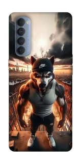 Чохол на Oppo Reno 4 Pro Вовк фото 1 з 1