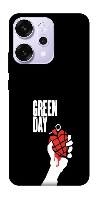 Чохол на Oppo Reno 14 Pro Green Day logo фото 1 з 1
