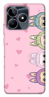 Чехол на Realme C53 All Labubu 4 фото 1 из 1