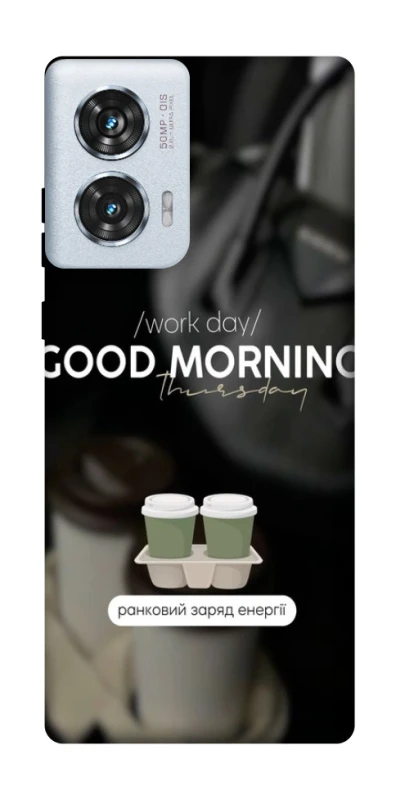 Чохол на Motorola Edge 50 Fusion Thursday coffee фото 1 з 1