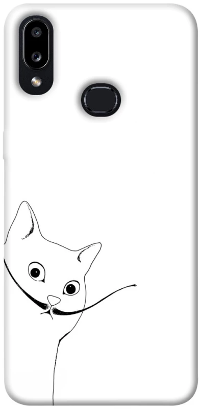 Чохол на Samsung Galaxy A10s Кіт Дали фото 1 з 1