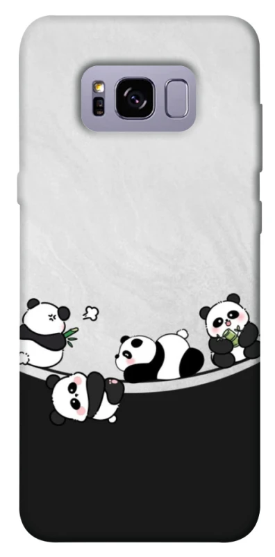 Чохол на Samsung G955 Galaxy S8 Plus Four pandas фото 1 з 1
