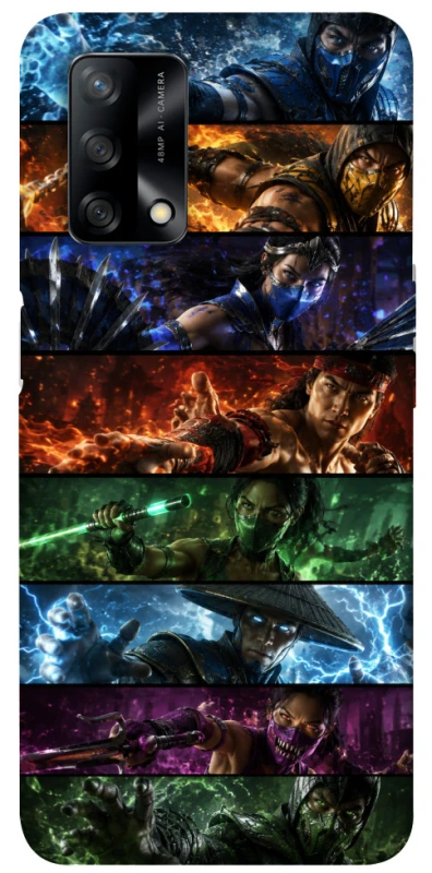 Чехол на Oppo A74 4G Mortal Kombat ver.2 фото 1 из 1