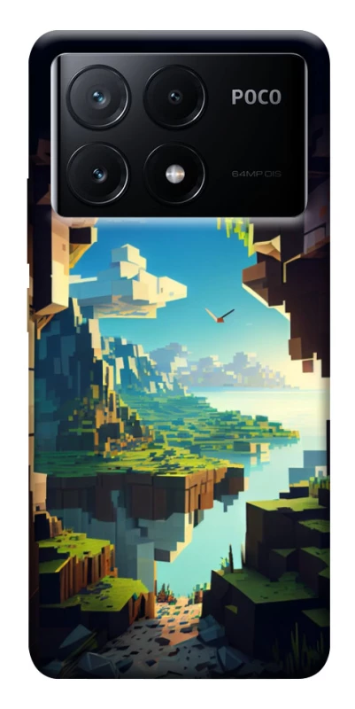Чохол на Xiaomi Poco X6 Minecraft sunrise фото 1 з 1