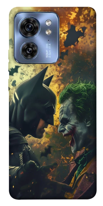 Чохол на Motorola Edge 40 Batman and the Joker фото 1 з 1