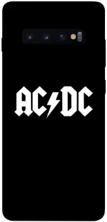 Чехол на Samsung Galaxy S10+ AC/DC logo фото 1 из 1