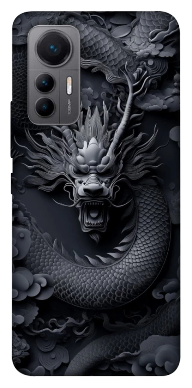 Чехол на Xiaomi 12 Lite black dragon фото 1 из 1