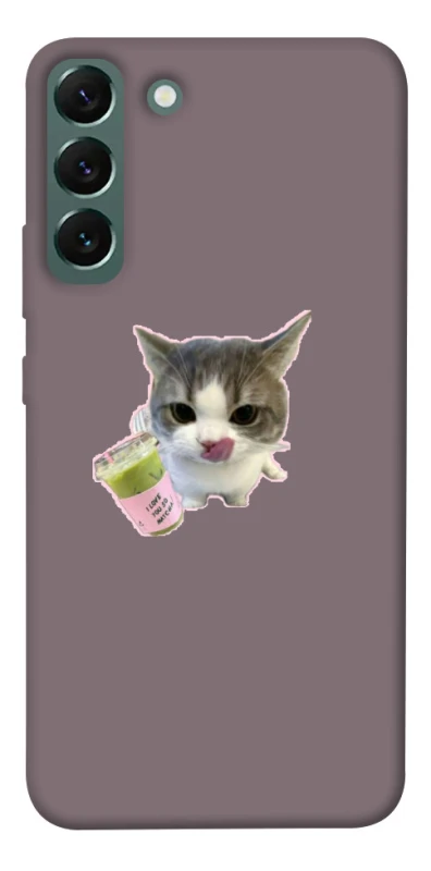 Чохол на Samsung Galaxy S22+ cat matcha фото 1 з 1