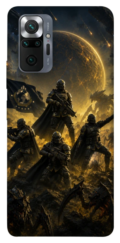 Чохол на Xiaomi Redmi Note 10 Pro HELLDIVERS ver.2 фото 1 з 1
