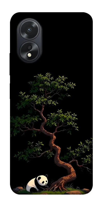Чохол на Oppo A18 Panda and tree фото 1 з 1