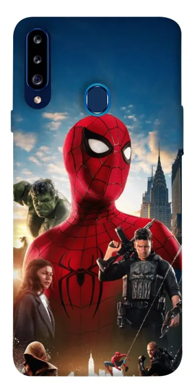 Чехол на Samsung Galaxy A20s Spider Man ver.2 фото 1 из 1