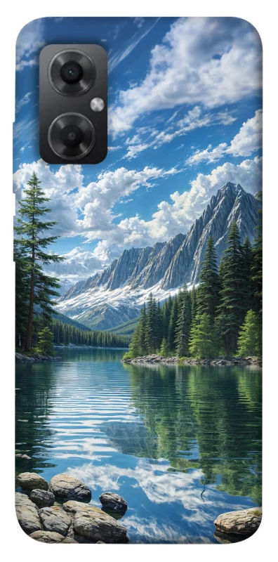 Чехол на Xiaomi Redmi Note 11R River in the mountains фото 1 из 1